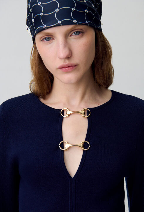 Robe cintrée maille