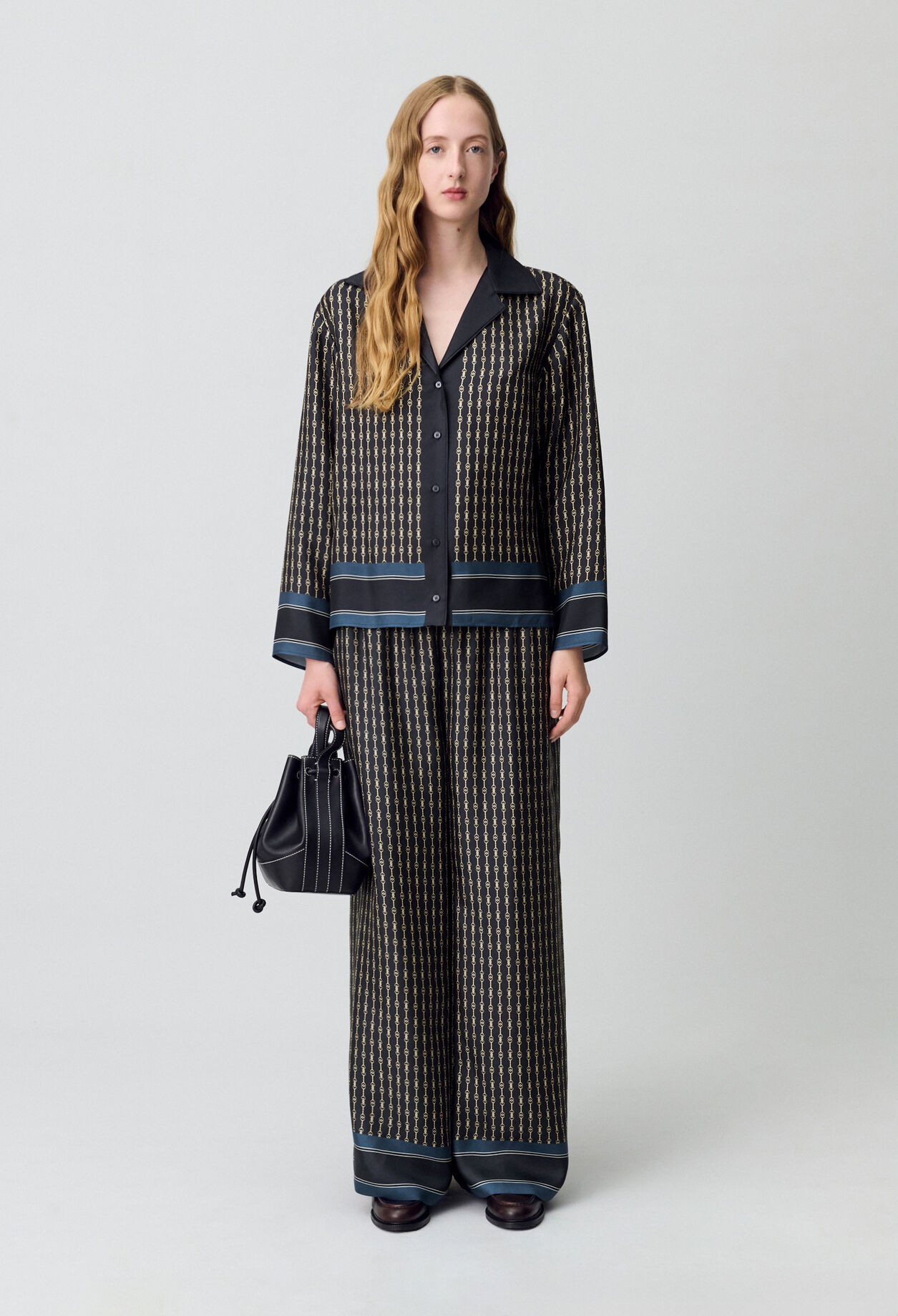 Chemise soie fluide