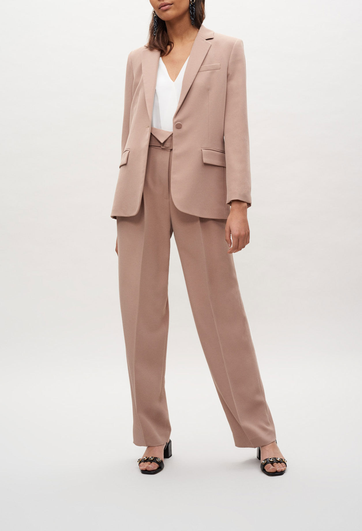 Veste tailleur à poches