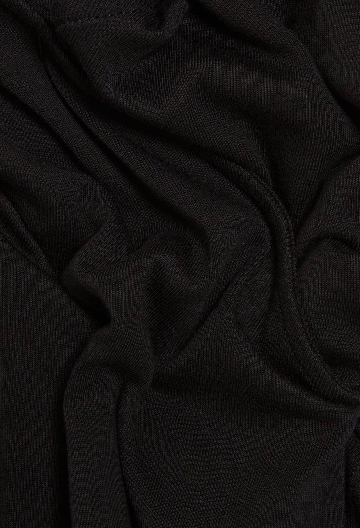 Robe midi cache-cœur noire