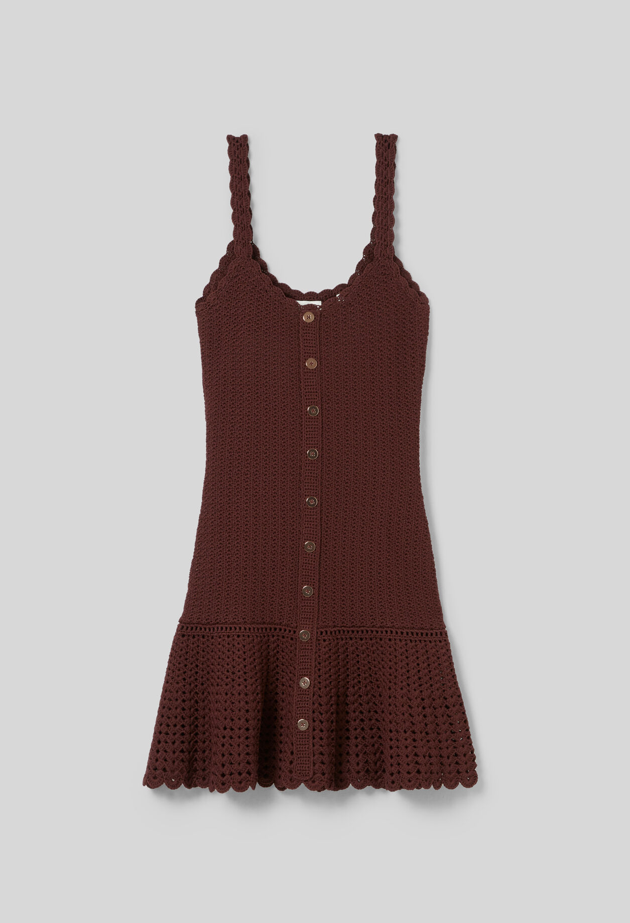 Robe courte crochet