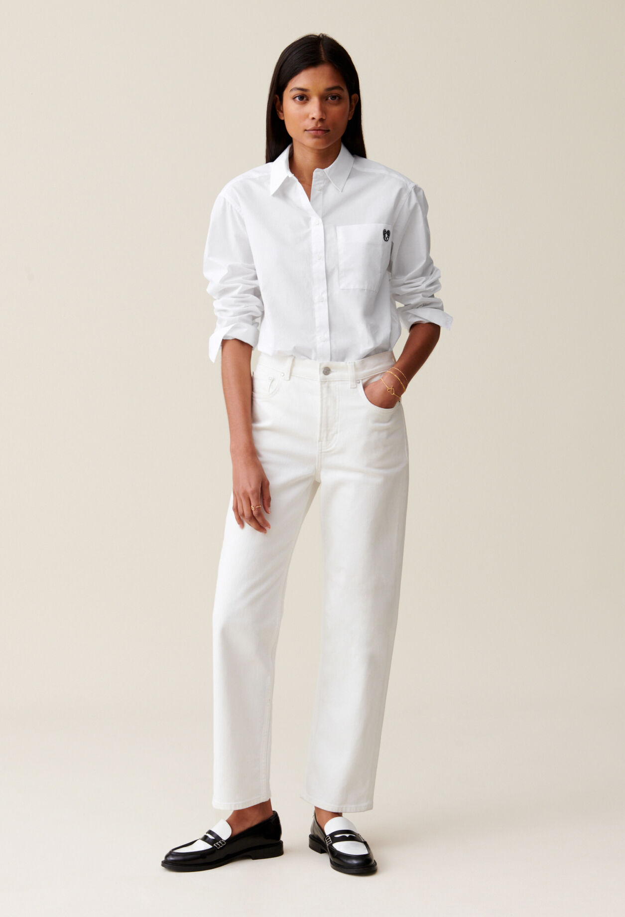 Chemise jean claudie pierlot outlet