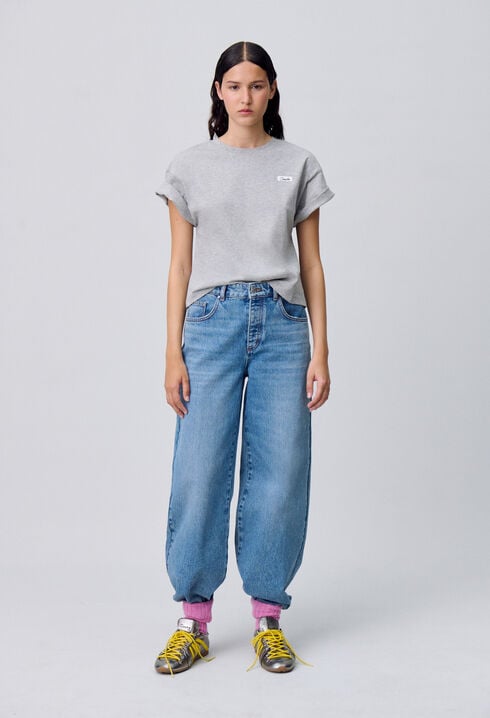 T-shirt large coton