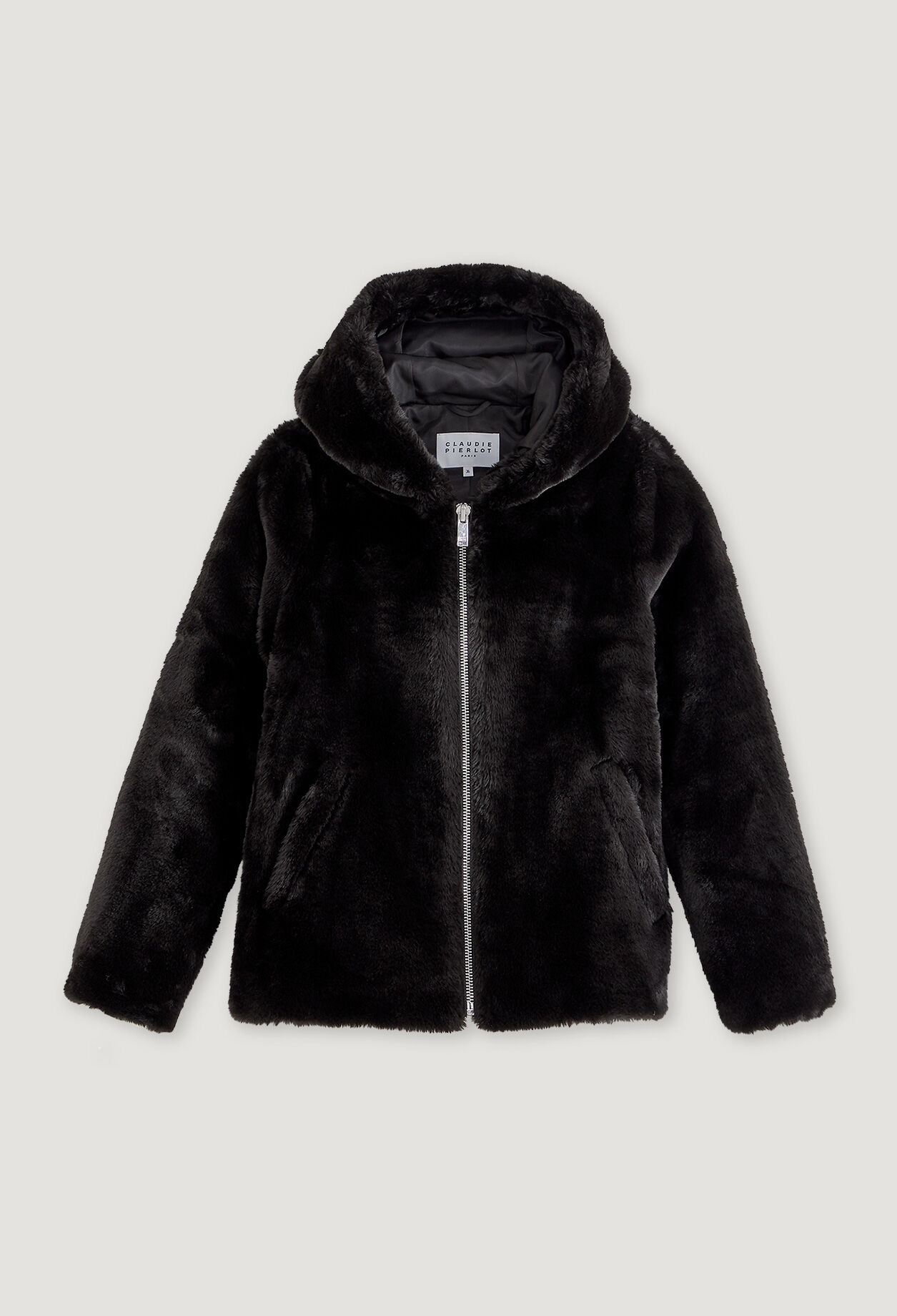 Blouson en fausse fourrure