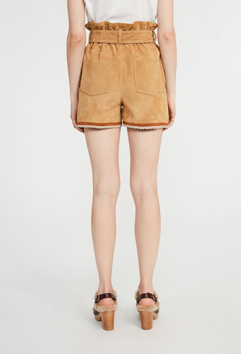 Short cuir