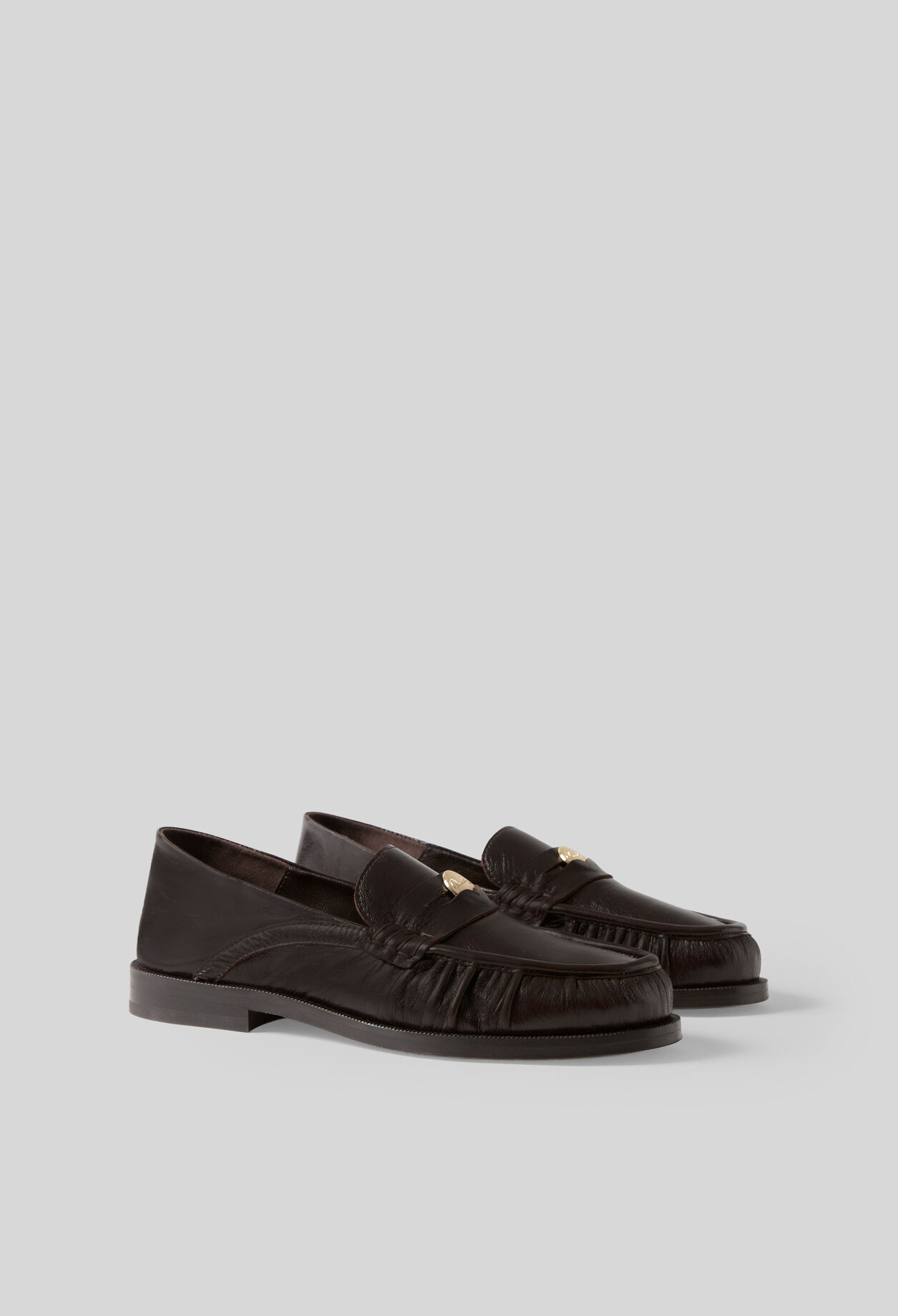 Mocassins cuir vernis