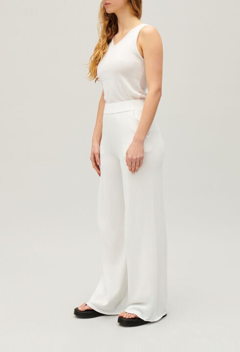 Pantalon fluide maille