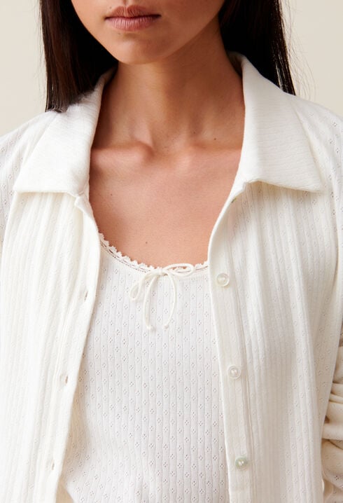 Top col chemise
