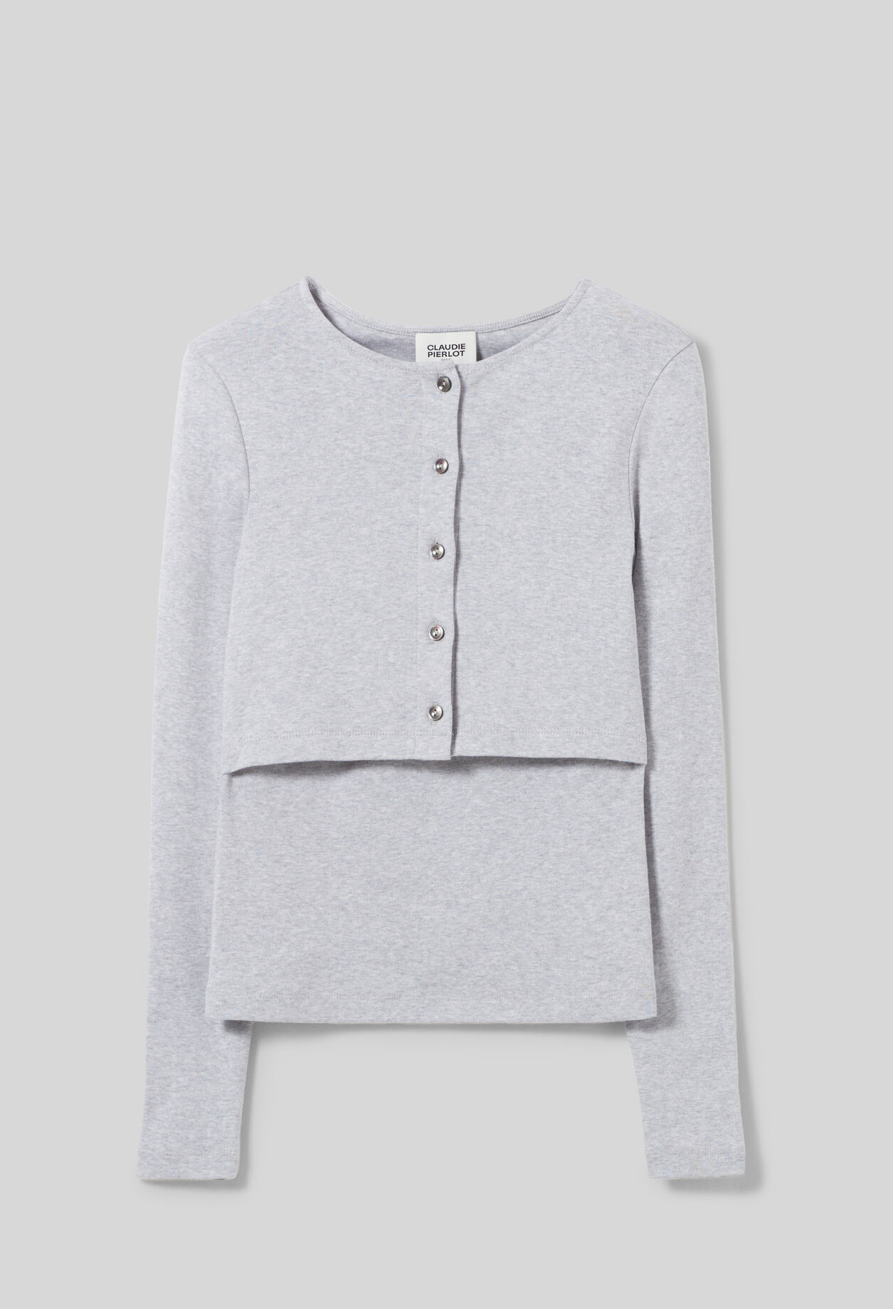 Set t-shirt cardigan coton