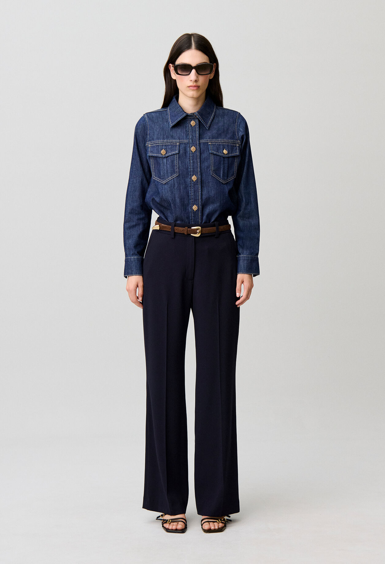 Pantalon droit de tailleur