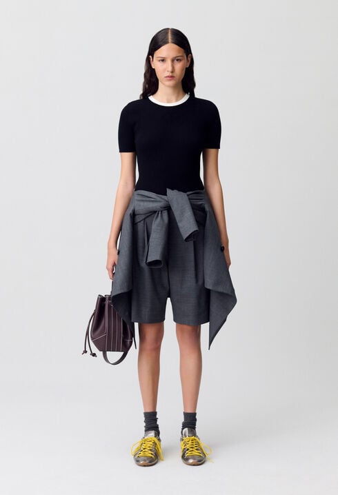 T-shirt maille fine
