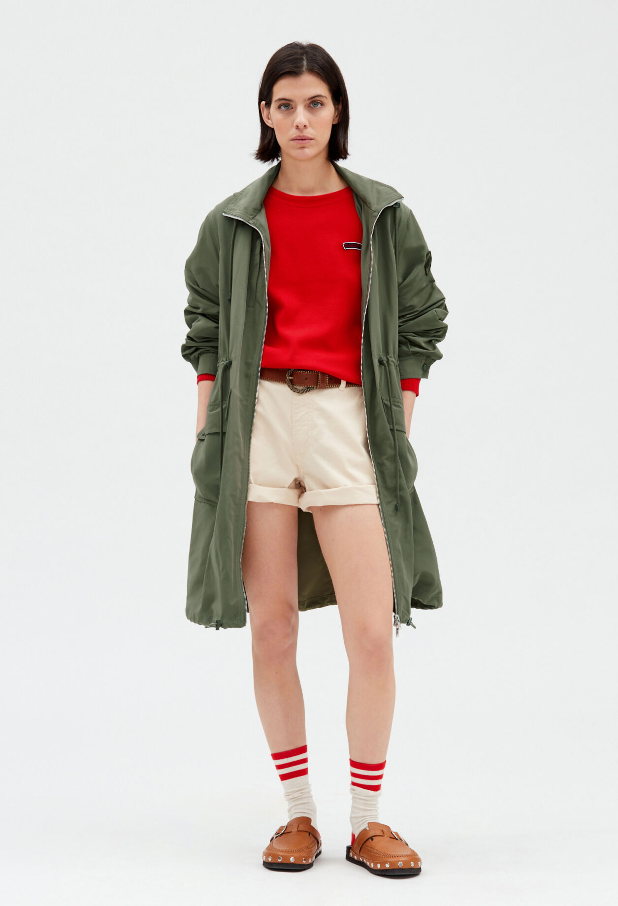 Parka kaki