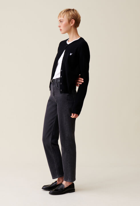 Cardigan Jean Toto laine 