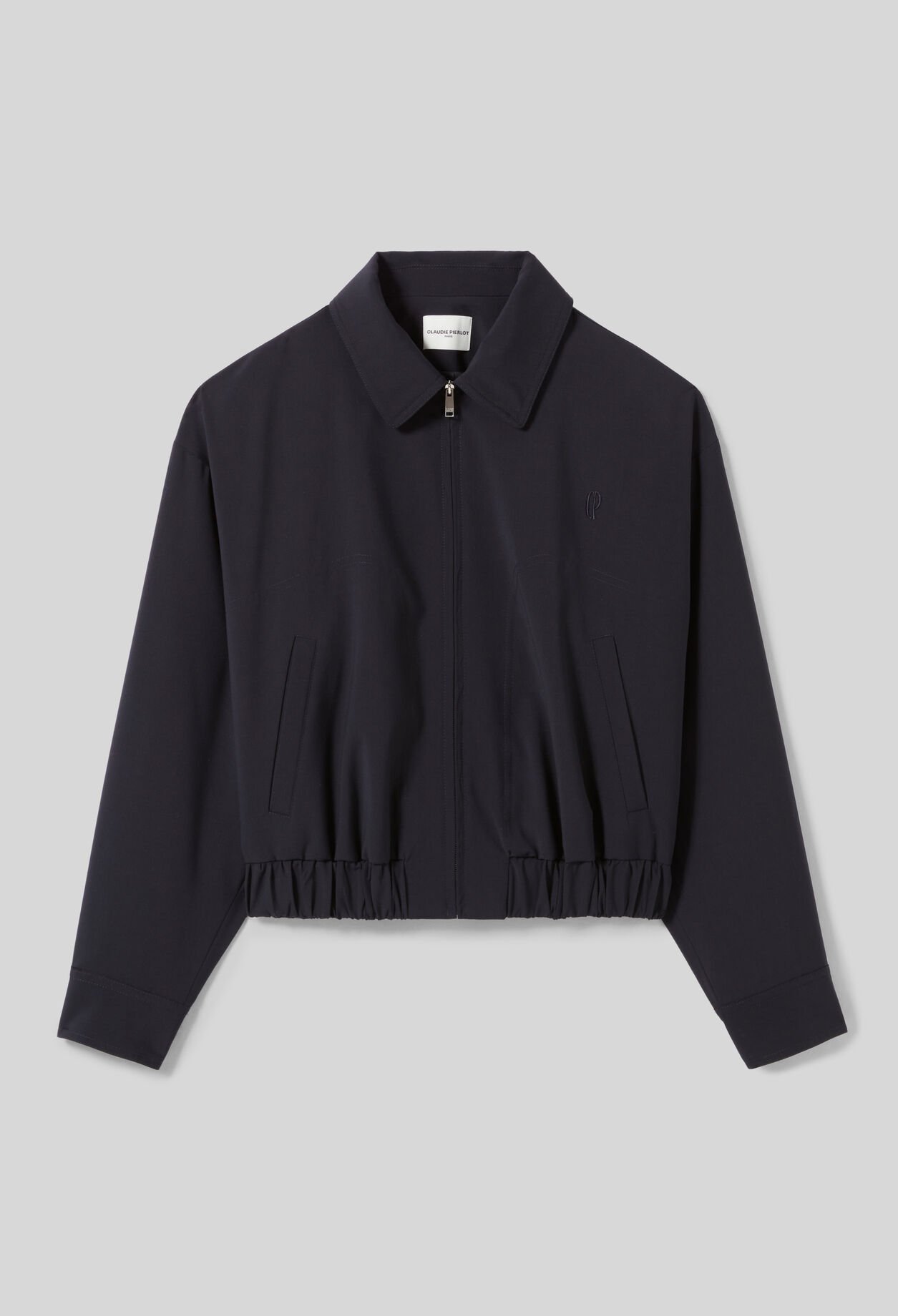 Blouson oversize zippé
