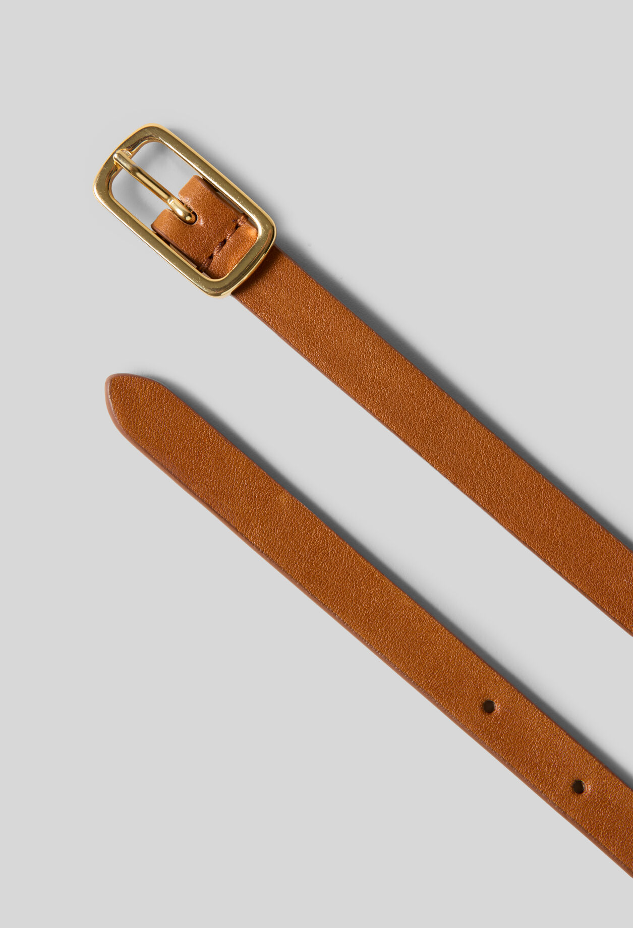 Ceinture cuir v&eacute;g&eacute;tal charms