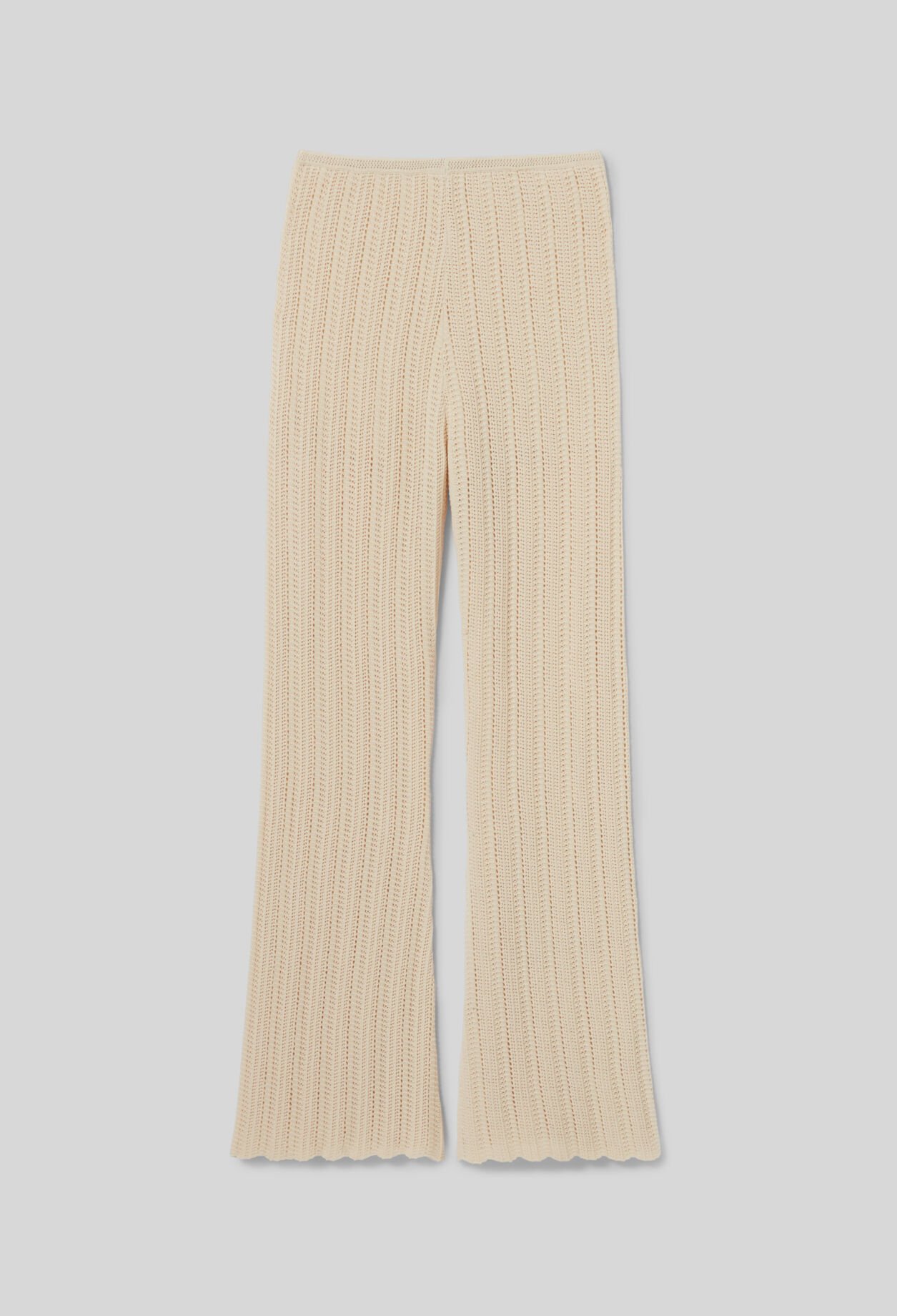 Pantalon fluide crochet