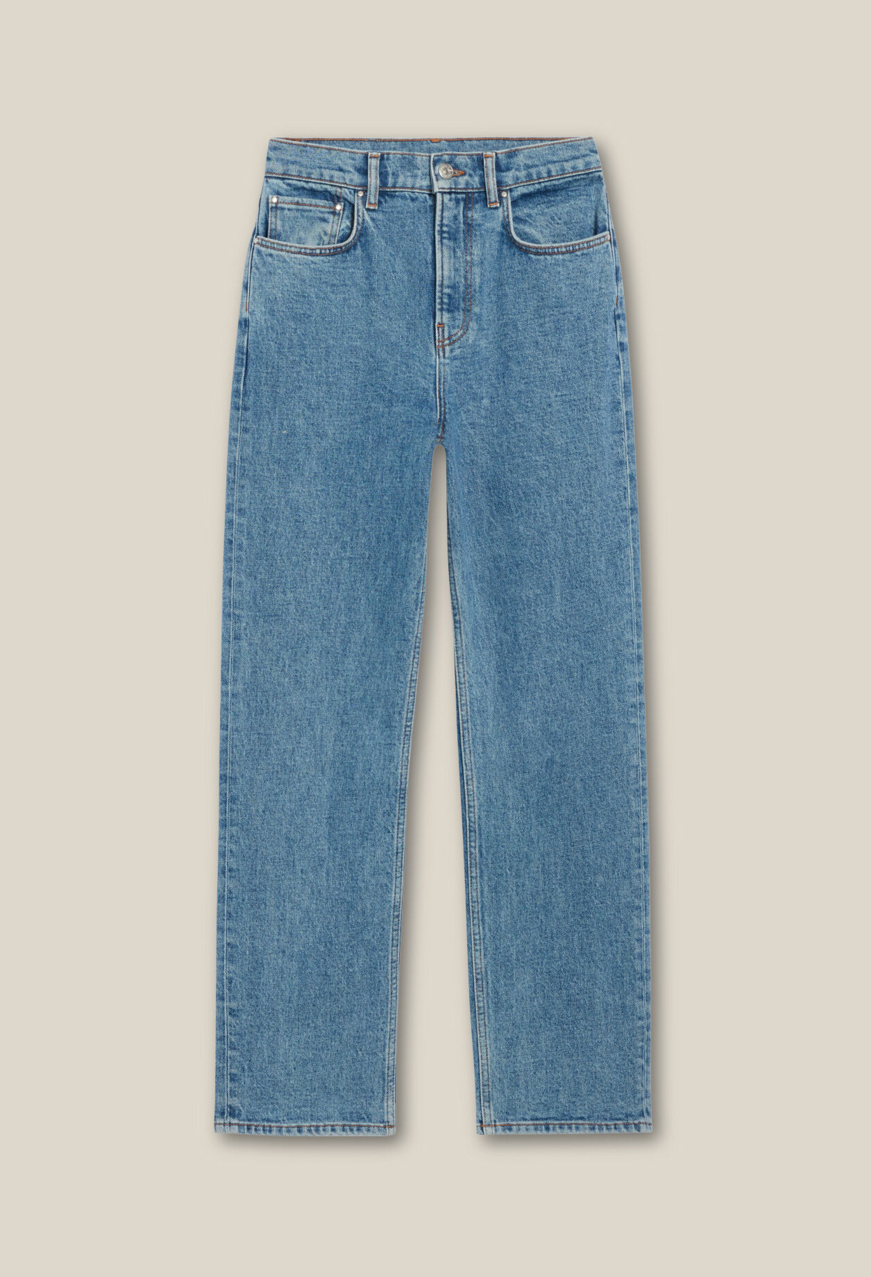 Jean Toto slim 7/8ème bleu délavé