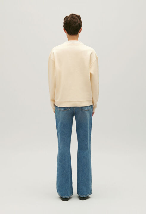 Sweatshirt en coton