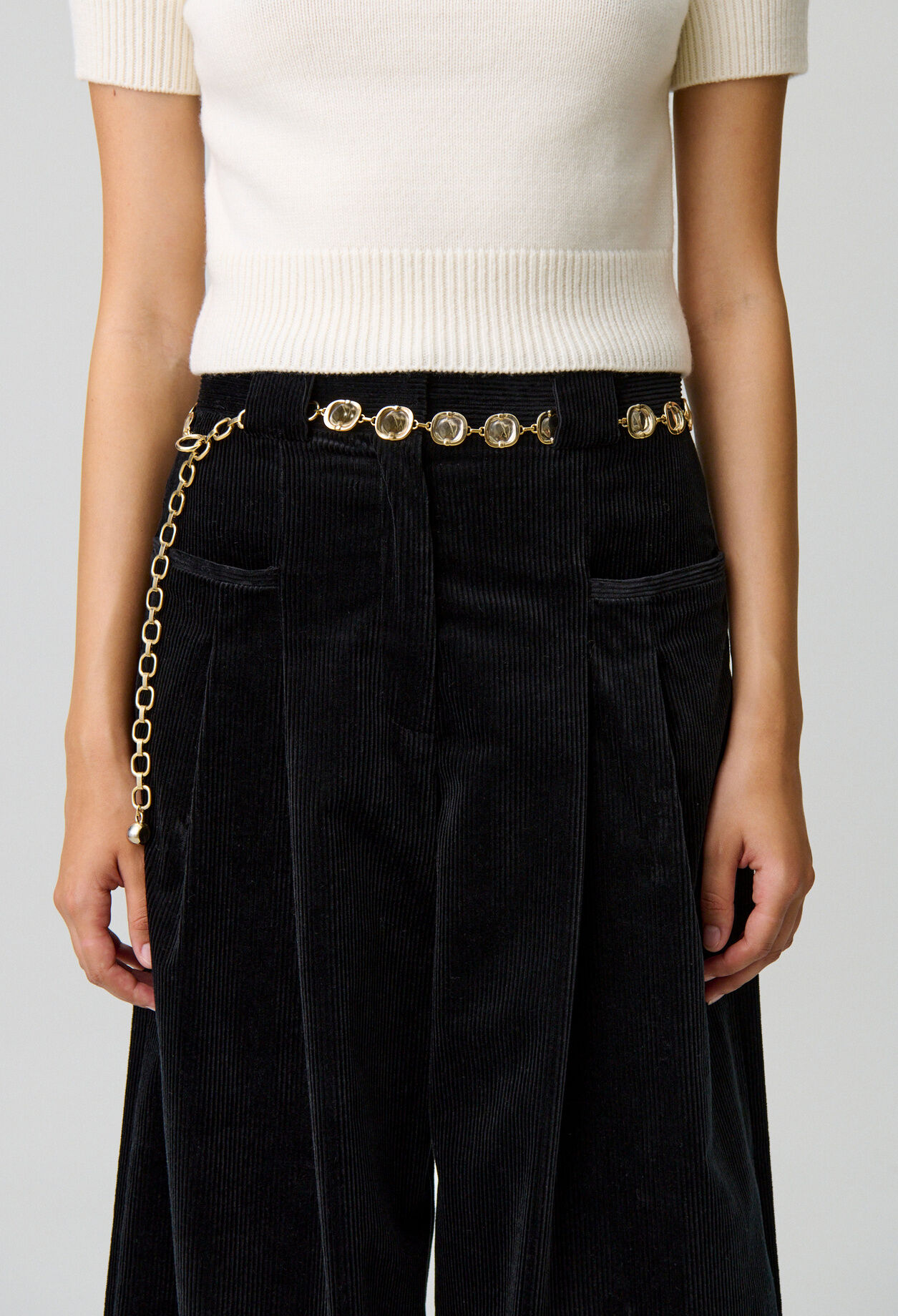 Ceinture chaine dorée