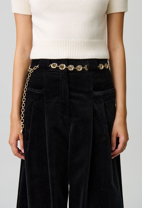 Ceinture chaine dorée