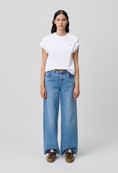 T-shirt large coton