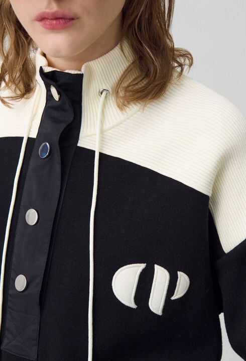 Sweatshirt Minimum col camionneur