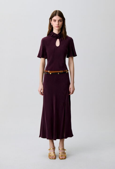 Robe fluide midi