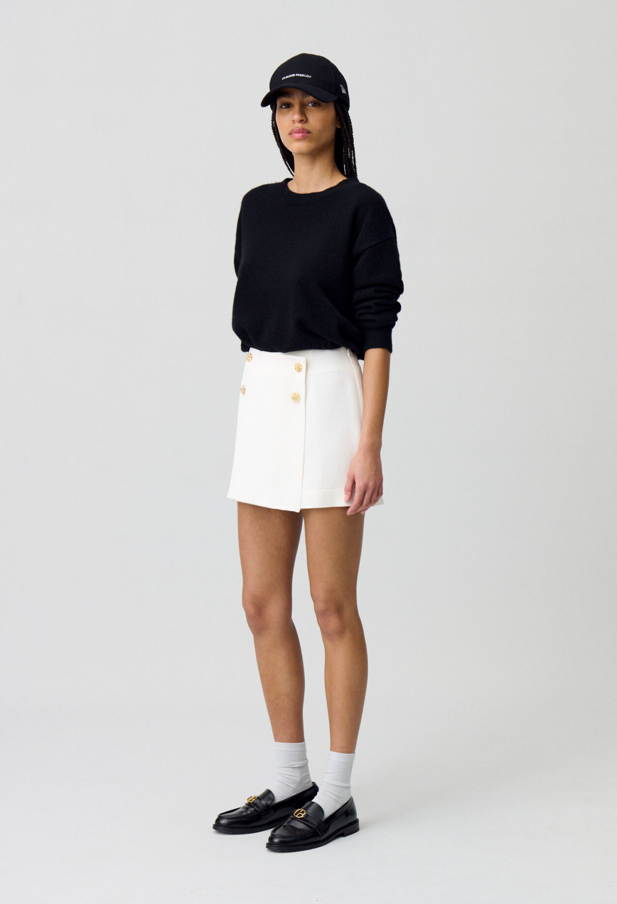 Jupe-short courte