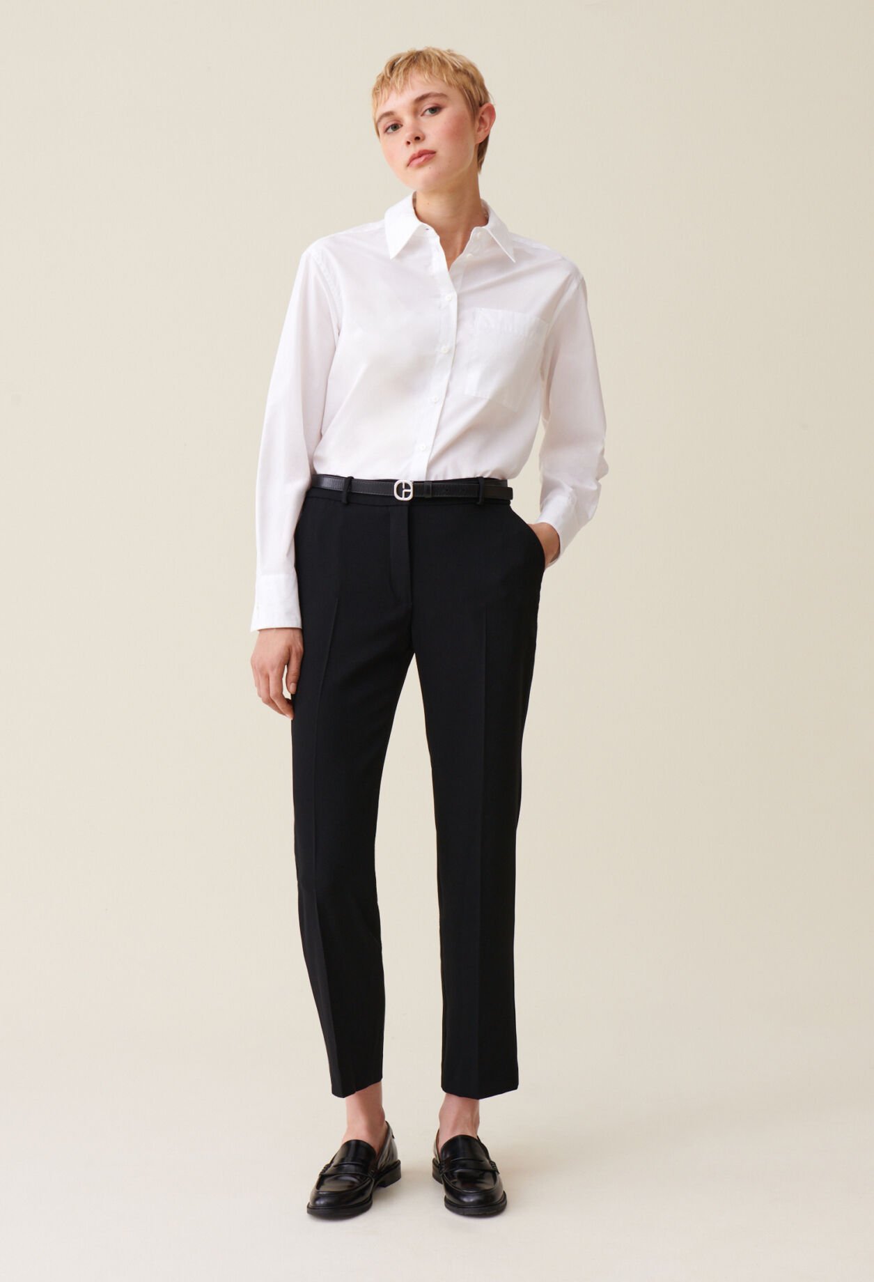 Pantalon tailleur cigarette pour femme Claudie Pierlot