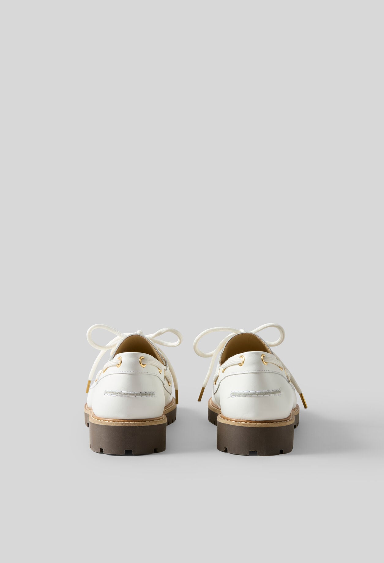 Chaussures bateau cuir