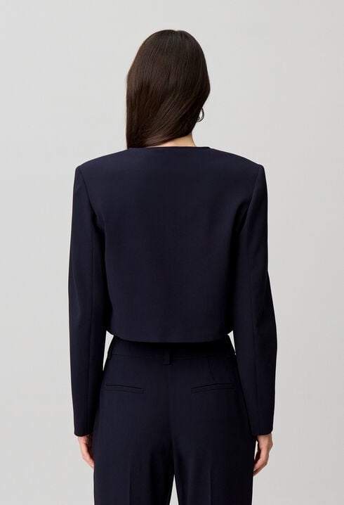 Veste col rond