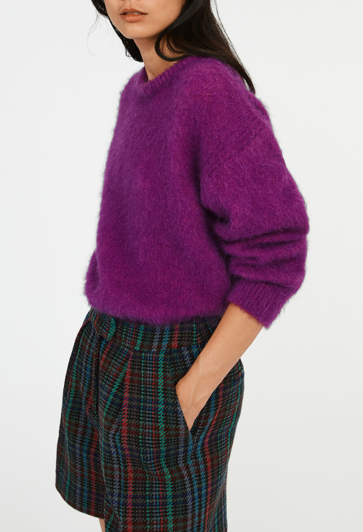 Short à motif tartan