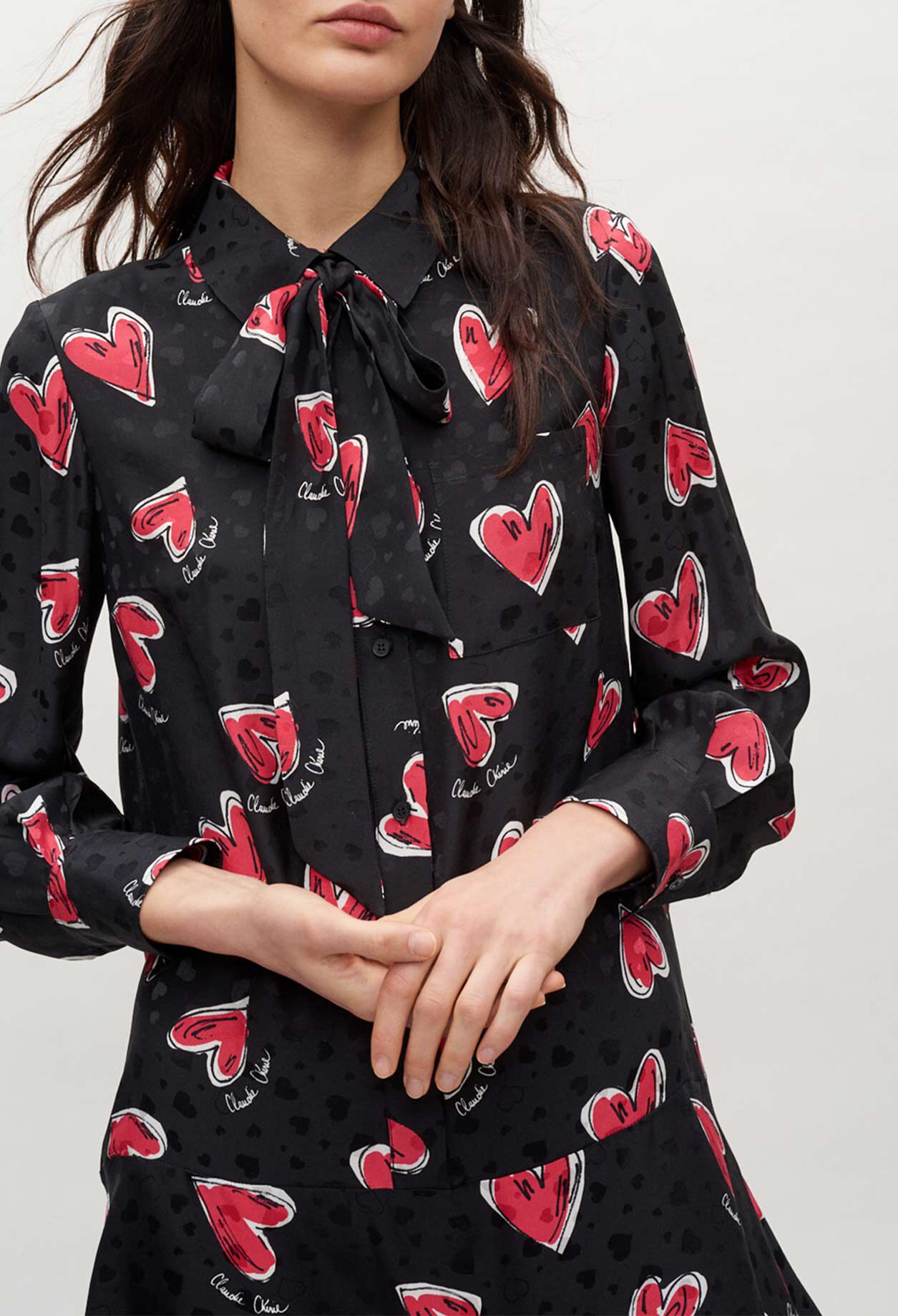 Robe chemise imprimée