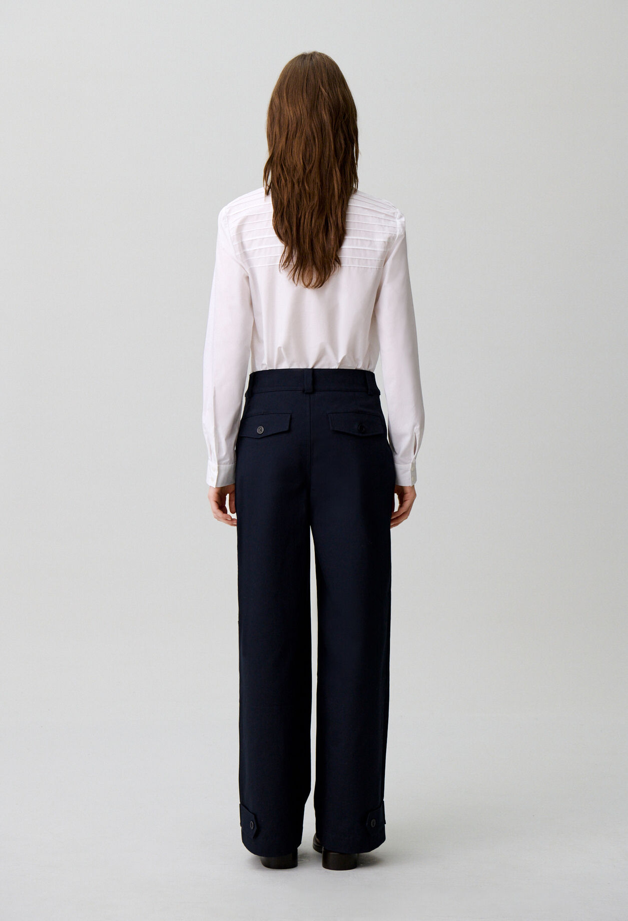 Pantalon gabardine coton