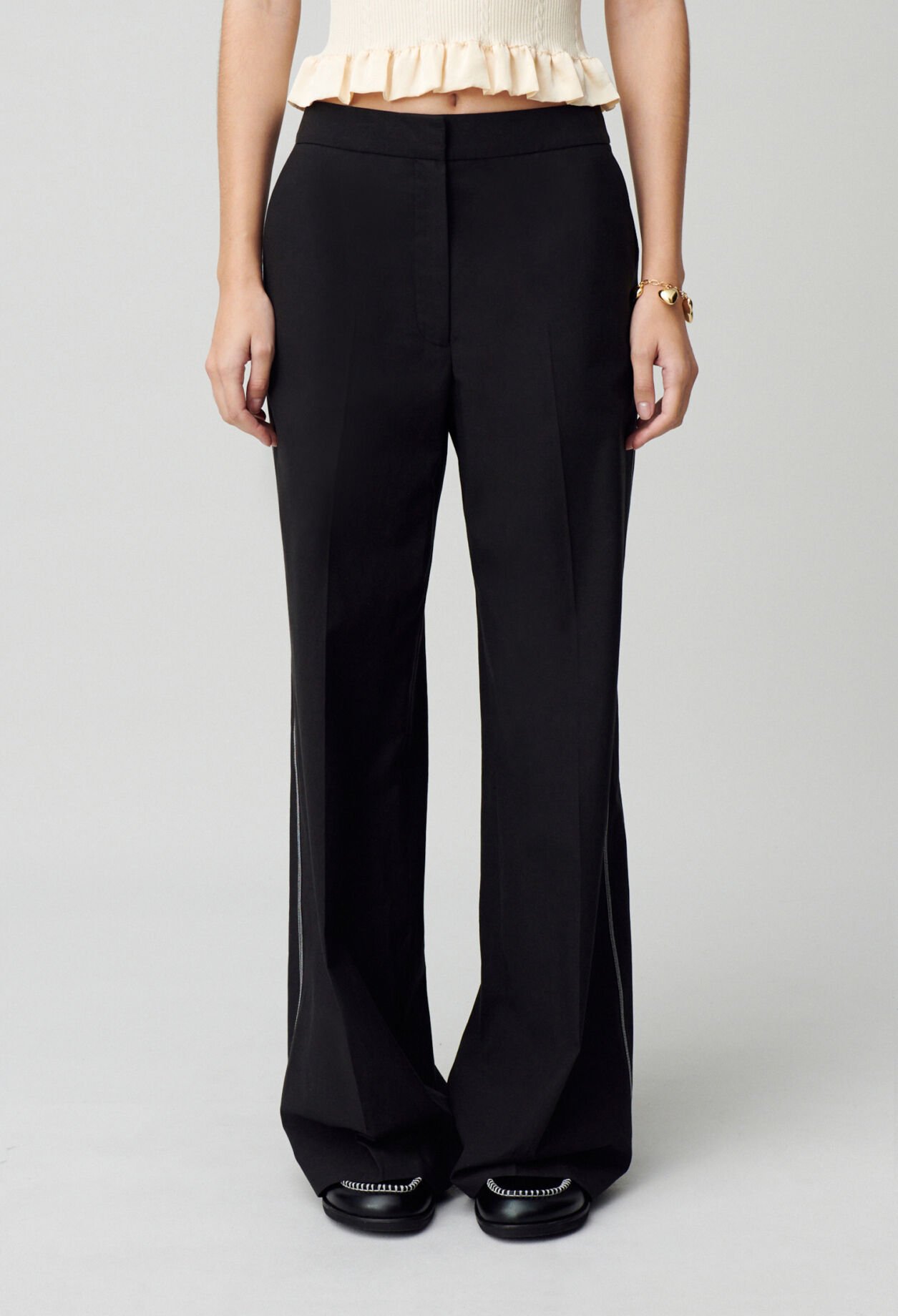 Pantalon droit large