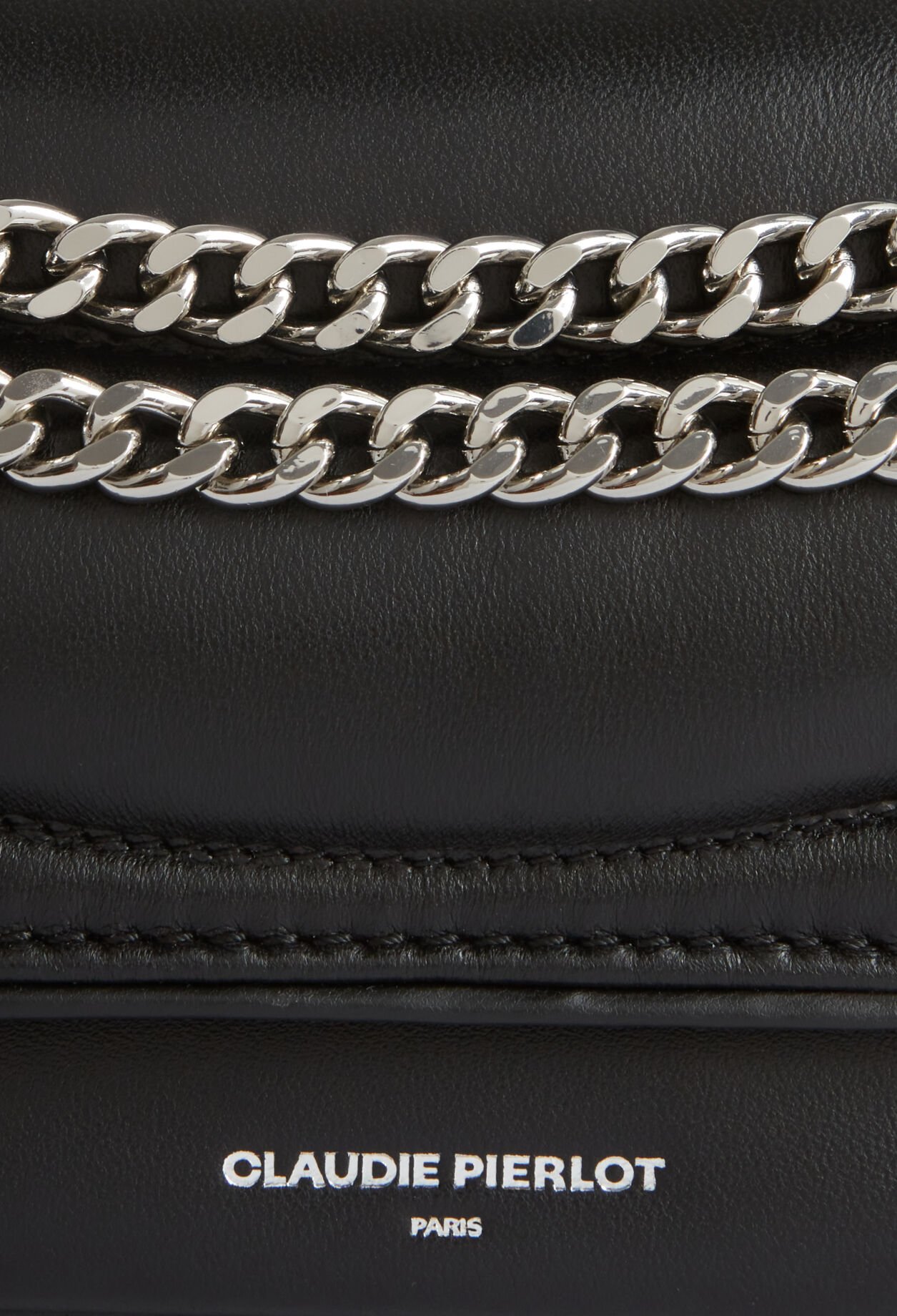 Sac Angelina matelassé cuir noir