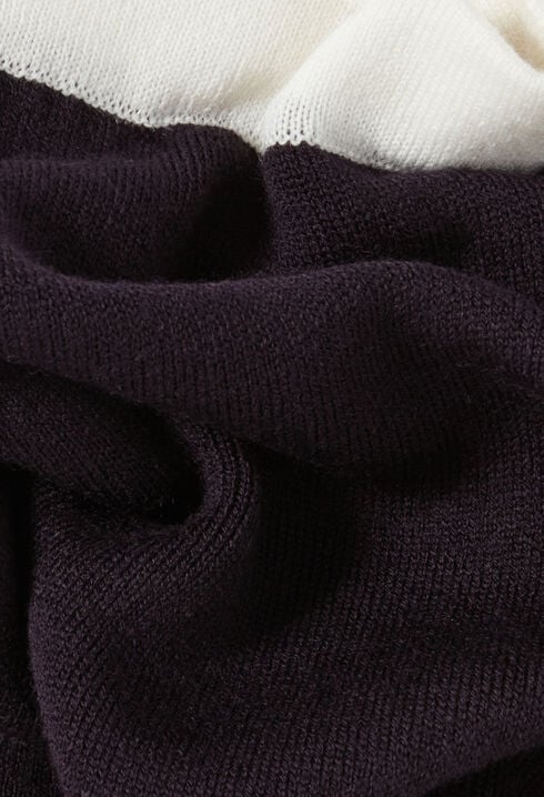 Jupe courte laine taille élastiquée