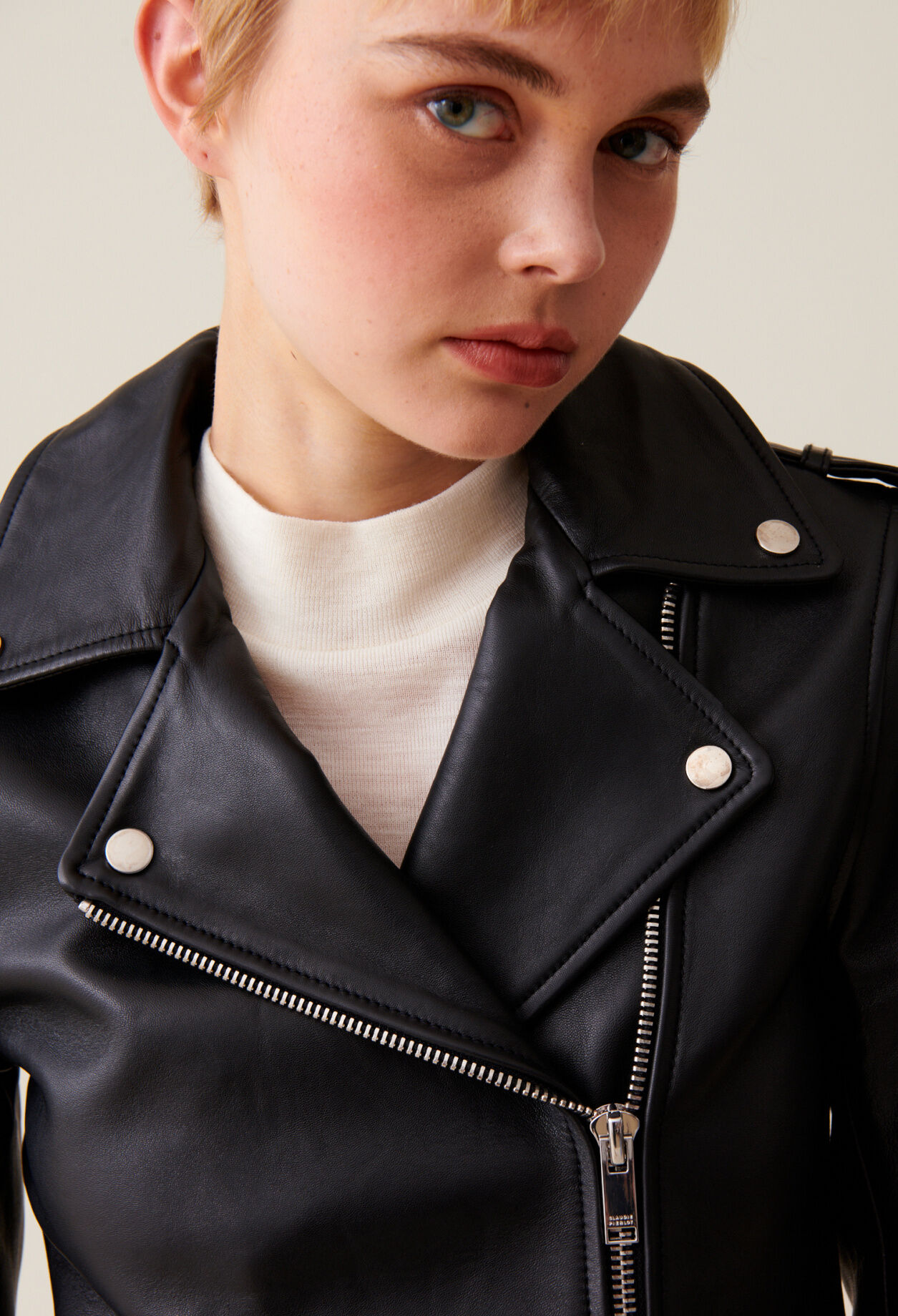 Blouson cuir