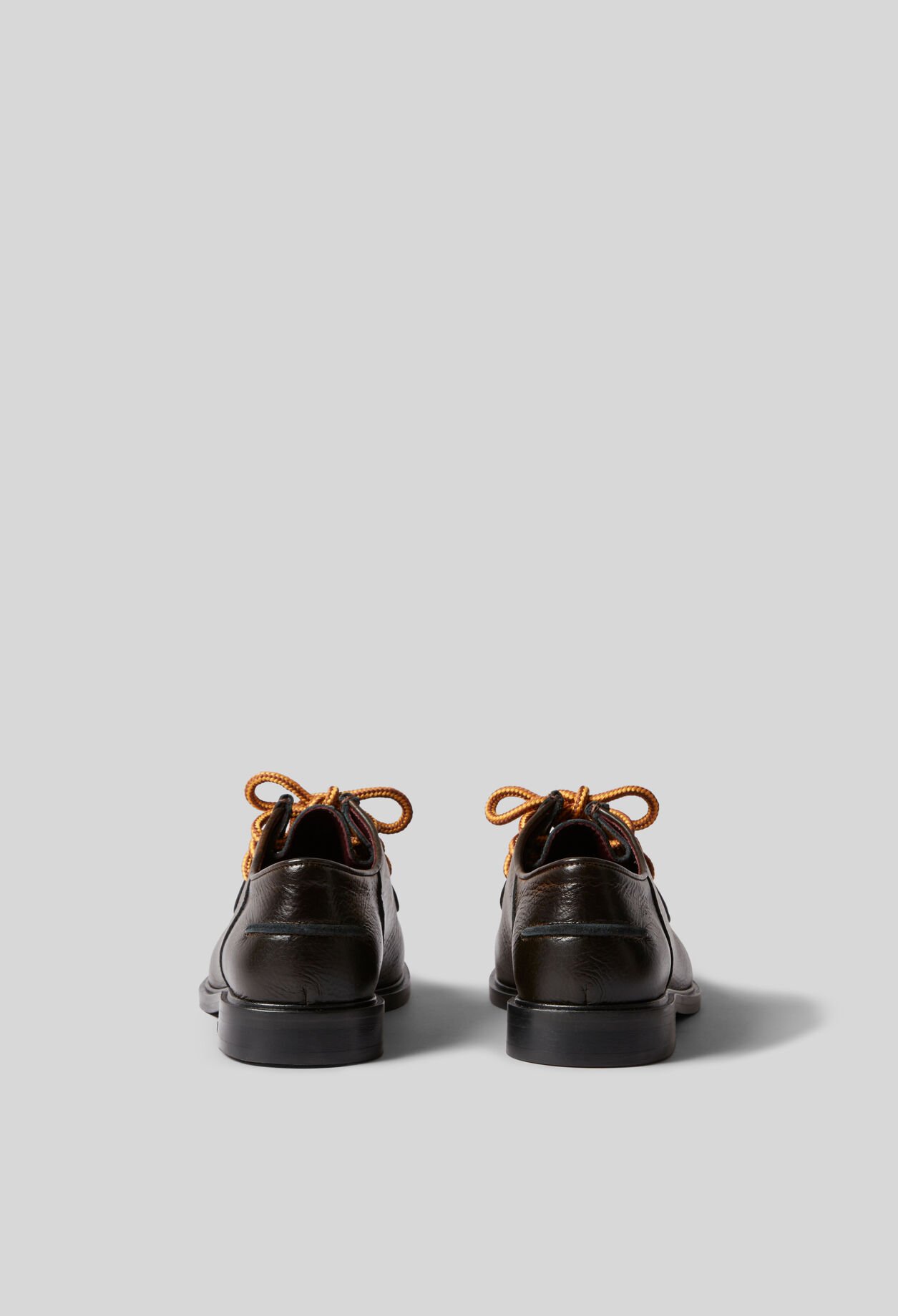 Derbies cuir grainé