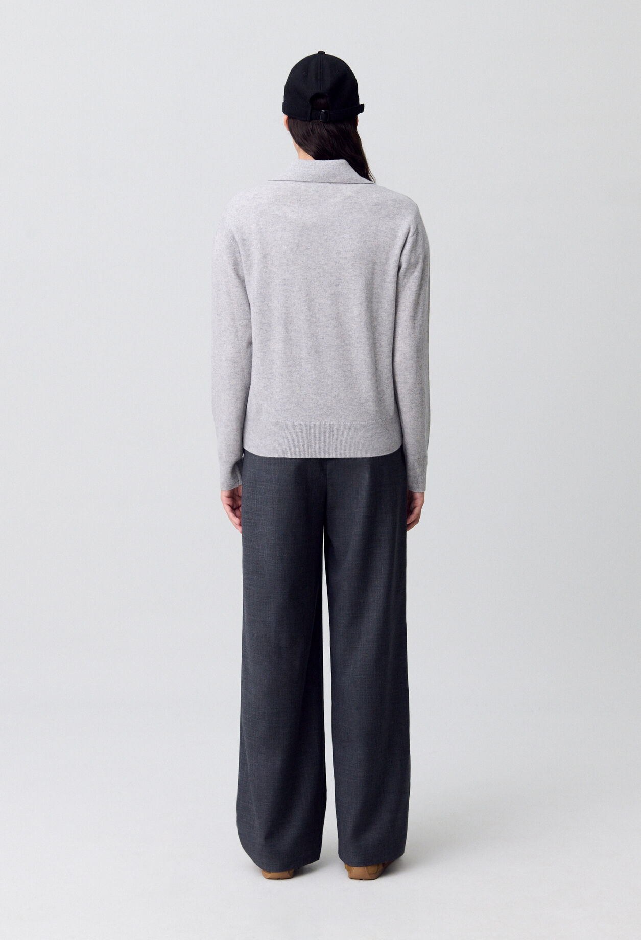 Pull polo laine