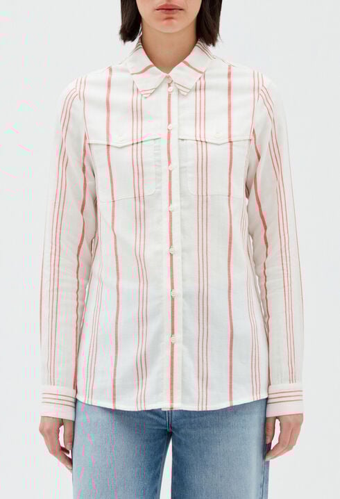 Chemise rayée
