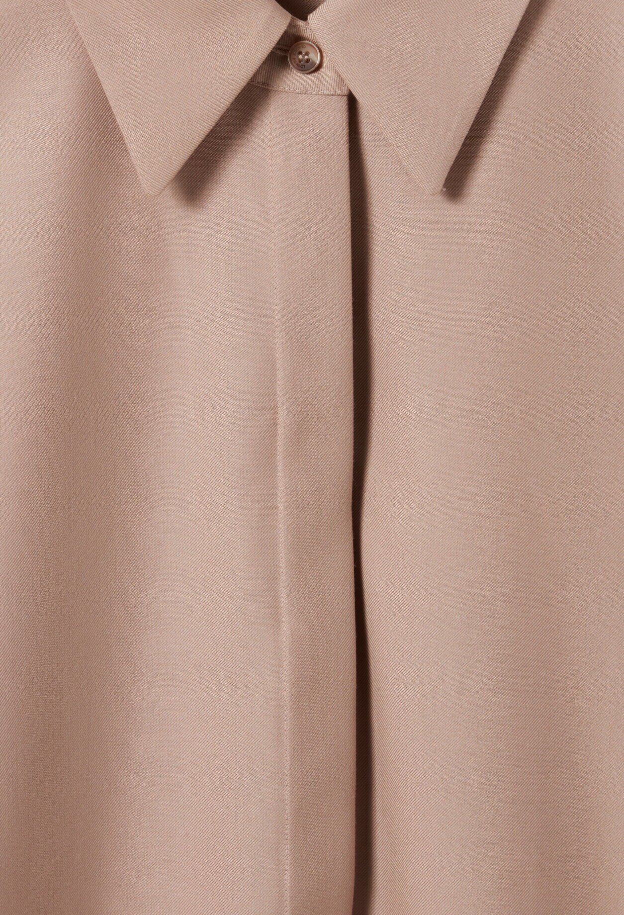 Chemise oversize plissée