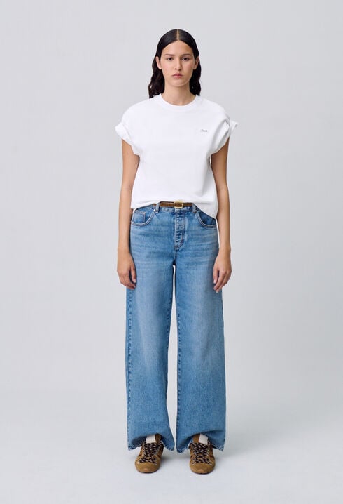 T-shirt large coton