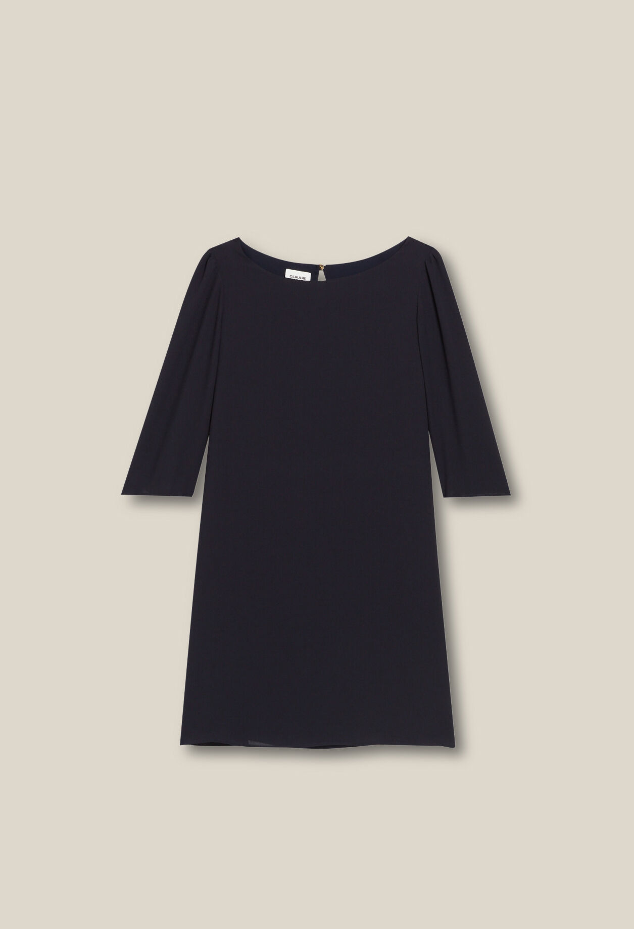 Robe courte Rififi bleu marine
