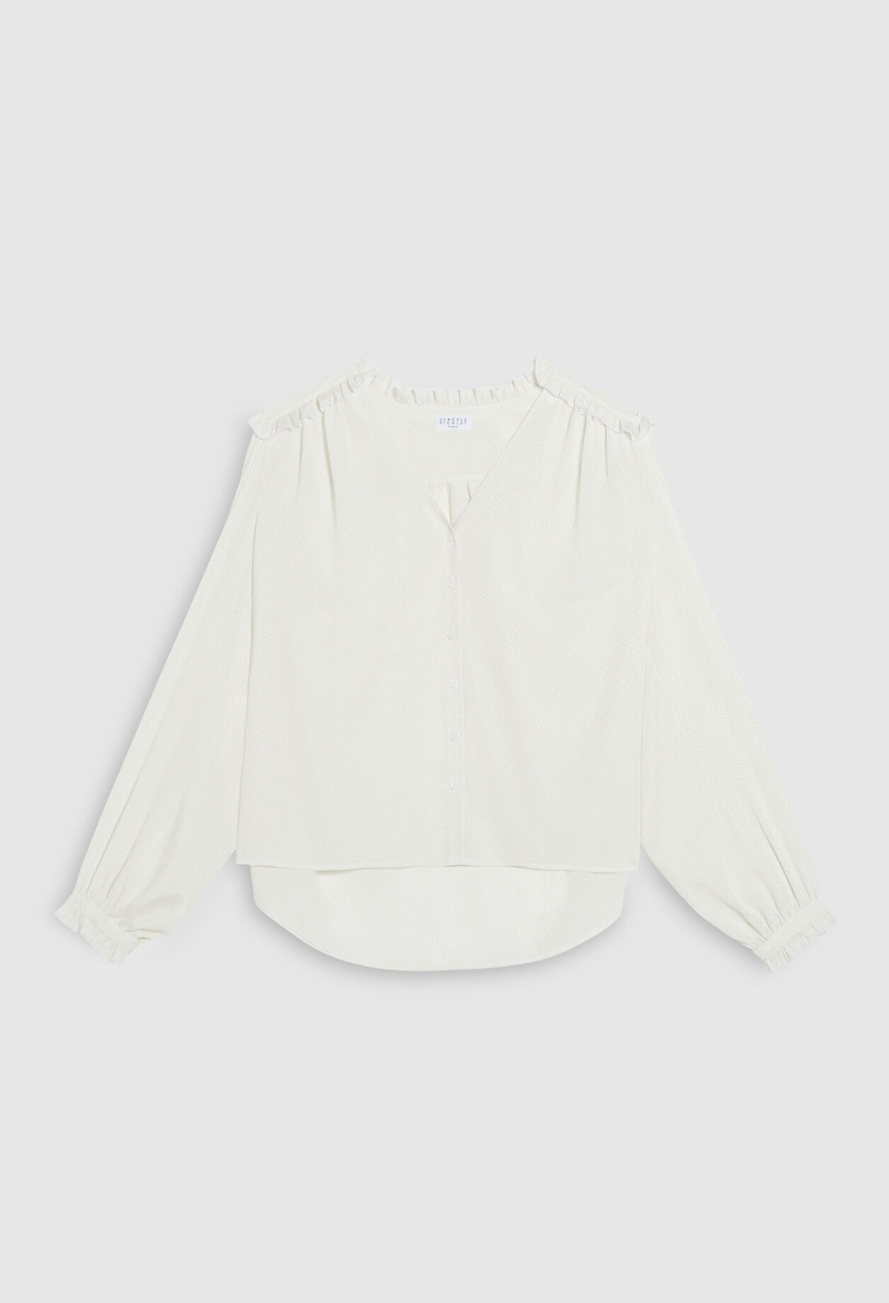 Chemise à volants