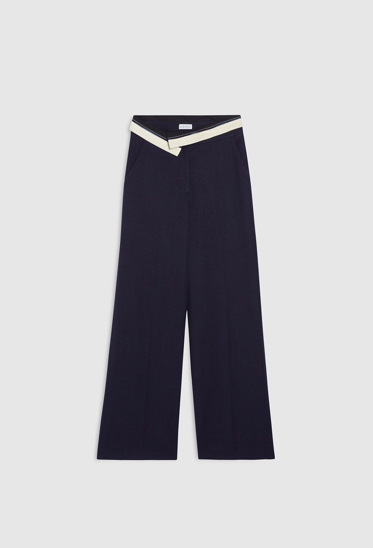 Pantalon tailleur taille haute