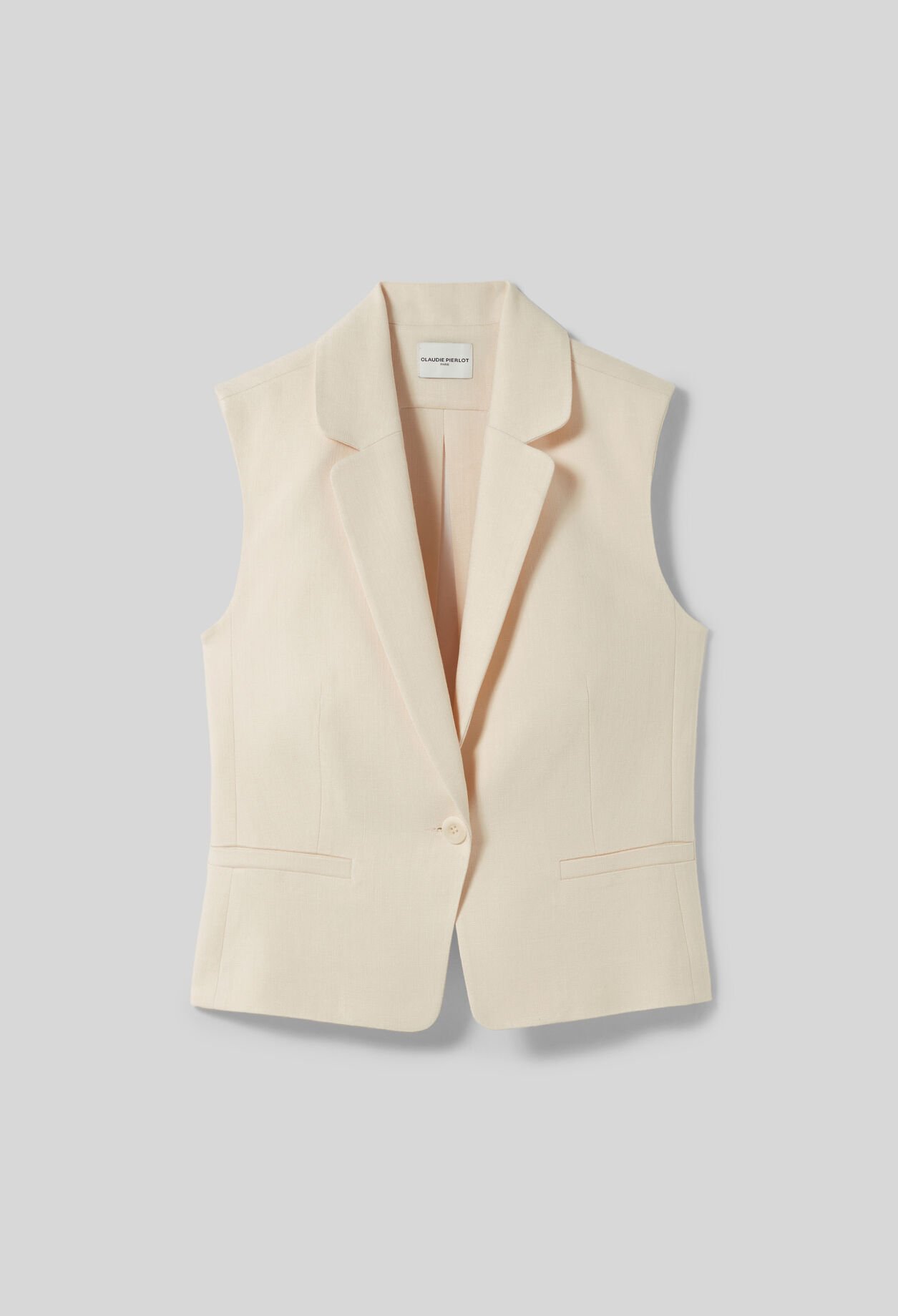 Veste de tailleur sans manches