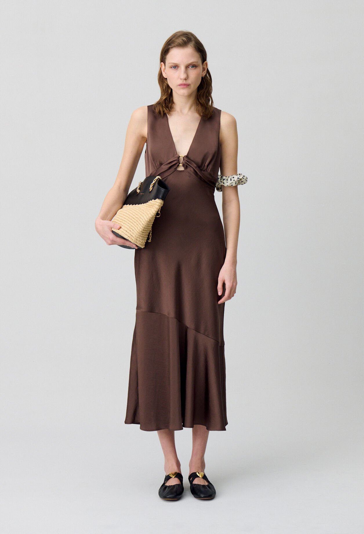 Robe longue fluide