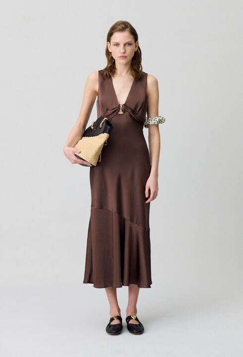 Robe longue fluide