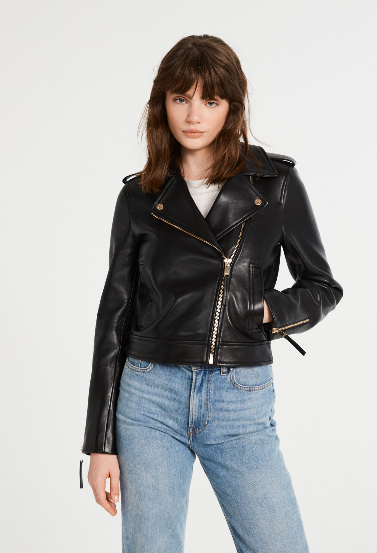 Blouson en cuir